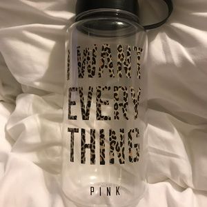 PINK water bottle